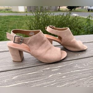 Style & Co. Beige Women's Heeled Sandals